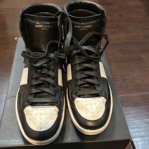 Saint Laurent High Top Sneakers